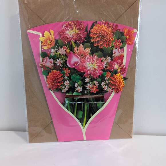 Other - New In Packaging Popup Flower Bouquet Mother's Day Valentines Day Romantic